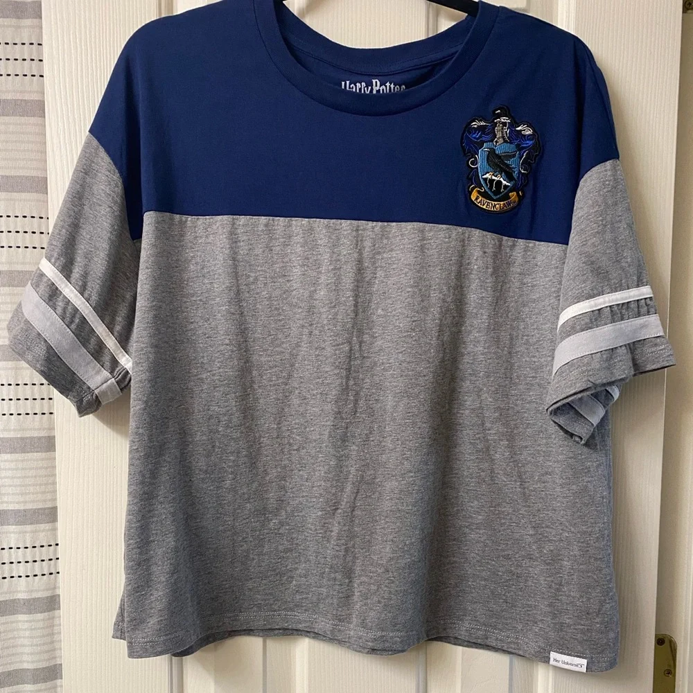 Her Universe Harry Potter Ravenclaw Cropped T-Shirt Size XL - Picture 16 of 16